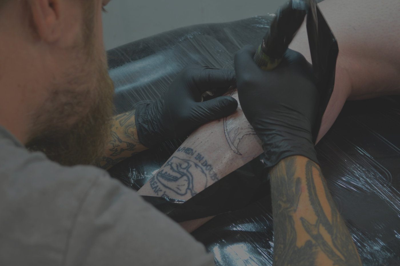 Close up work at Skin City Leicester